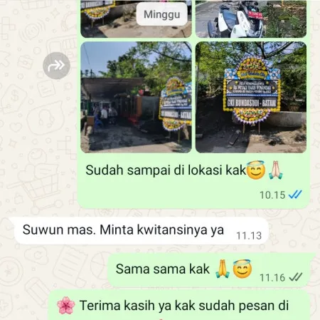 Pengiriman Papan Bunga Duka Lebakgedong