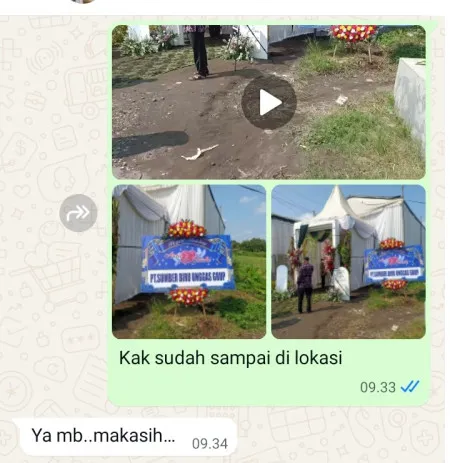 Pengiriman Karangan Bunga Lebakgedong