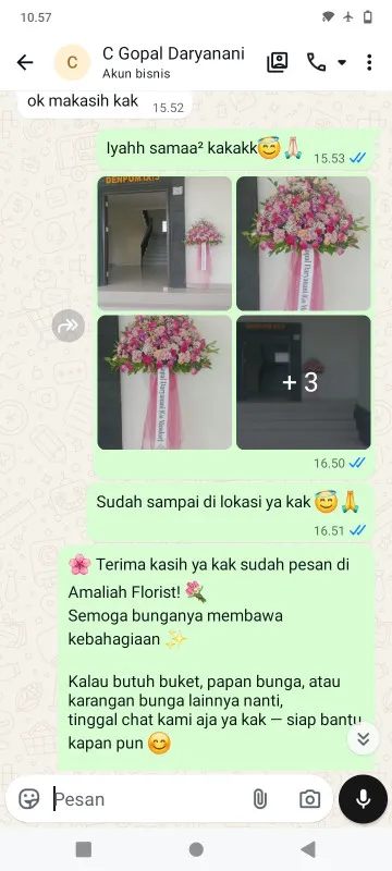 Pengiriman Karangan Bunga Lebakgedong